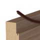 BROWN SPARE RUBBER FOR DRAUGHT EXCLUDER DRAUGHT EXCLUDERS - RUBBER SEALS